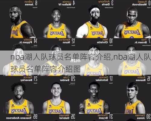 nba湖人队球员名单阵容介绍,nba湖人队球员名单阵容介绍图