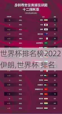 世界杯排名榜2022伊朗,世界杯 排名