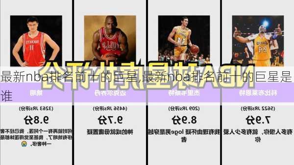 最新nba排名前十的巨星,最新nba排名前十的巨星是谁