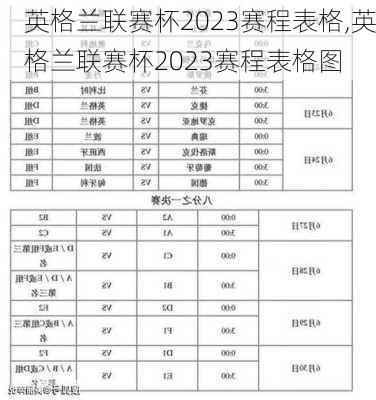 英格兰联赛杯2023赛程表格,英格兰联赛杯2023赛程表格图