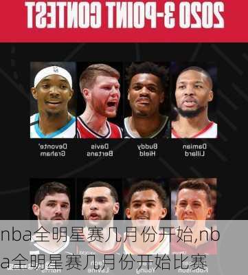 nba全明星赛几月份开始,nba全明星赛几月份开始比赛