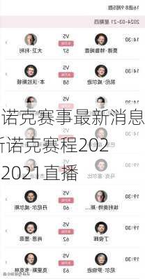 斯诺克赛事最新消息,斯诺克赛程2020-2021直播