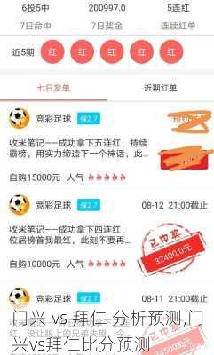 门兴 vs 拜仁 分析预测,门兴vs拜仁比分预测